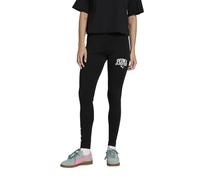 PUMA Leggings 'Class' noir / blanc, Taille M