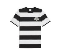 PUMA PUMA Class Stripe AOP Tee, T-Shirts Mixte, PUMA Black,