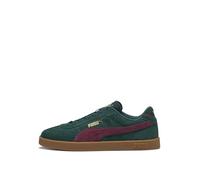 PUMA Baskets en Daim Club II Era Unisexes, Green Terrain Ruby Shimmer, 38 EU