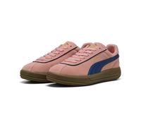PUMA PUMA Club KLASSIKA SD, Basket Femelle, Pink Fruit-Blazing Blue-PUMA Gold,