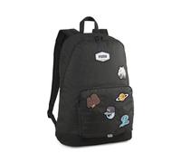 PUMA PUMA Patch Backpack, Sac à dos Adultes unisexes, PUMA Black, OSFA -