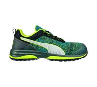 PUMA Charge Green Low 644520642000041 antistatique (ESD) Chaussures basses de sécurité S1P Pointure (EU): 41 gris, vert, jaune