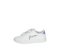 PUMA Smash 3.0 L Crystal Wings V PS Basket, White Black-Peach Smoothie, 31 EU