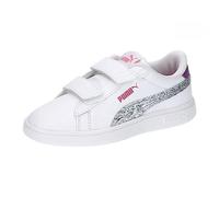 PUMA PUMA Smash 3.0 L Star Glow V PS, Basket, PUMA White-PUMA Silver-Strawberry Burst-Purple Pop,