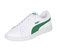 PUMA PUMA Smash v2 L, Baskets Basses mixte adulte - Blanc (PUMA White-Amazon Green), 44 EU (9.5 UK)