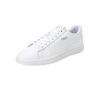 PUMA Puma Smash v2 L Baskets Mixte, Puma Blanc Puma Blanc, 44 EU
