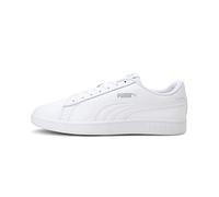 PUMA Puma Smash v2 L Baskets Mixte, Puma Blanc Puma Blanc, 45 EU