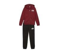 PUMA SQUAD Full-Zip Sweat Suit FL B, Survêtement Garçons, Intense Red, 683318