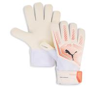 PUMA PUMA Ultra Play RC, Gants de Gardien de But Garçons, PUMA White-Glowing Red-PUMA Black, 9