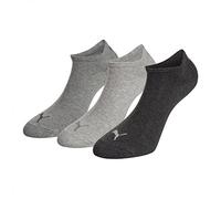 Puma - PUMA UNISEX SNEAKER PLAIN 3P -Lot de 3 - Chaussettes de sport - Homme - Gris (Anthracite/L Mel Grey/Multicolore Mel Grey 800) - 35/38