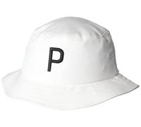 PUMA pumagolf Chapeau Bucket P pour Homme, Lumière Blanche, S