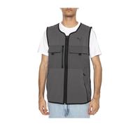 Puma - Pumatech Cargo Vest - Homme - Sport - Gris - Taille: XL