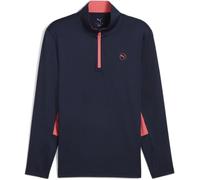 Puma Pure Quarter-Zip Pullover Jumper Deep Nvy XL Male