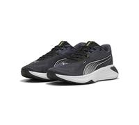 PUMA PWR Hybrid TR, Chaussure athlétique Tout Sport Unisexe, Galactic Gray-PUMA Black-Green Glare,