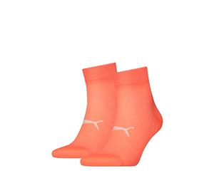 PUMA Quarter Chaussettes Mixte (lot de 2)