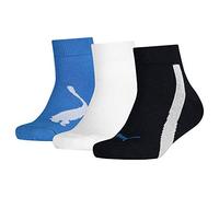 PUMA Quarter Plain Chaussettes Mixte enfant (lot de 3)