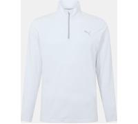 Puma Icon 2.0 Quarter Zip - Lc Fleece Mens White Glow L Male
