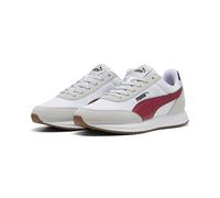 Puma R78 LIGHTWIND, Basket Unisexe, Cool Light Gray-Dark Crimson-Puma White,
