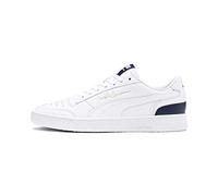 PUMA Ralph Sampson Lo Baskets , Mixte , Blanc (Puma Wht-Peacoat-Puma Wht) 36 EU
