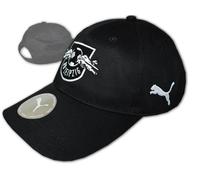 Puma RB LEIPZIG Casquette Noire RBL Cap Bulls Rouges Fan Casquette Réglable OSFA