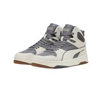 PUMA Mixte Rbd Break Mid SD Basket, Gomme Gris Vapeur Gris foncé Froid, 46 EU