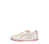 Puma RBD Game Low, Basket Unisexe, Alpine Snow-Puma White-Pink Fruit,