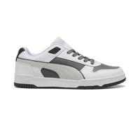 Puma RBD Game Low, Basket Unisexe, Cool Dark Gray-Flat Dark Gray-Puma White,