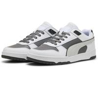 PUMA RBD Game Low, Basket Unisexe, Cool Dark Gray-Flat Dark Gray-PUMA White,