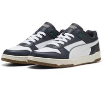 PUMA Mixte RBD Game Low Basket, New Navy White-Dark Myrtle, 45 EU