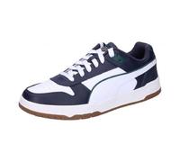 PUMA RBD Game Low, Basket Unisexe, New Navy-PUMA White-Dark Myrtle,