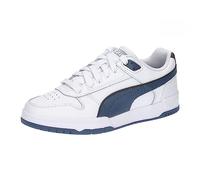 PUMA RBD Game Low JR Basket, White-Inky Blue-Dark Coal Team Gold, 39 EU