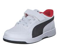 PUMA REB-L AC+ PS Sneaker, White Black-for All Time Red, 32.5 EU