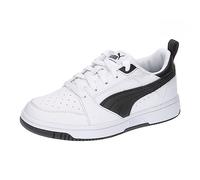 PUMA Rebond V6 Lo PS Basket, White Black Black, 35 EU