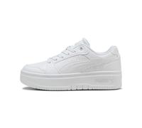 PUMA Rebound Femme Low Basket, Gris Vapeur Blanc, 36 EU