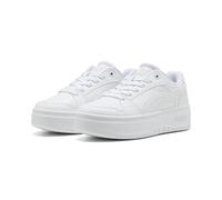 PUMA Rebound Femme Low Basket, Gris Vapeur Blanc, 41 EU