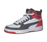 Puma Rebound Joy, Sneaker Mixte, White-Asphalt-High Risk Red, 44.5 EU
