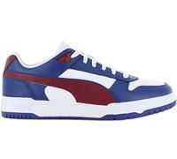 Puma Rebound Rbd Game low Hommes Sneaker 386373-15 Baskets Cuir Bleu-Blanc Neuf