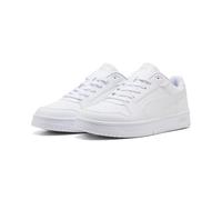 Puma Rebound Slam LO Baskets Unisexes, Blanc-Gris Glacial, 46 EU