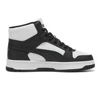 Puma Rebound Slam Mid JR Sneaker, White Black, 38 EU