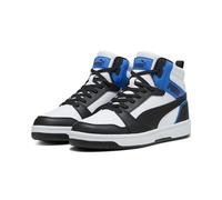 Puma Baskets unisexes Rebound V6 Noir/Blanc/Team Royal Blue Taille 37,5 EU