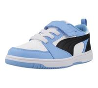 Puma Rebound V6 LO AC+ PS, Team Light Blue Puma Black Puma White, 30 EU