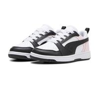 Puma Rebound V6 Ac Ps Chaussures pour Fille Blanc 396742-13