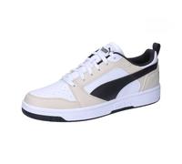 PUMA Rebound V6 Low Mixte Sneaker, Alpine Snow New Navy Puma White, 44.5 EU