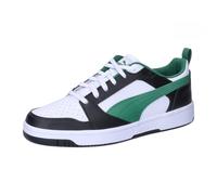 PUMA Rebound V6 Low Mixte Sneaker, Puma Black Puma White Vine, 44.5 EU