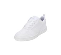 PUMA Rebound V6 Low Mixte Sneaker, Puma White Cool Light Gray, 40 EU