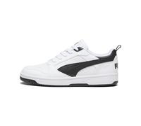 PUMA Rebound V6 Low Sneakers, Chaussures, Blanc/Noir/Noir, 41 41