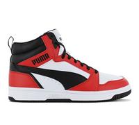 PUMA Baskets Rebound V6 Unisexe Blanc/Noir/For All Time Red Taille 40,5 EU
