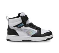 Puma Baskets Rebound V6 Mid Space Belle AC+ PS Noir/Lilas/Blanc Taille 32,5 EU