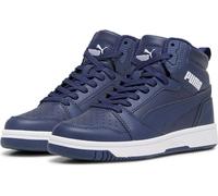 Puma Rebound V6 MID WTR JR Baskets fourrées unisexes pour enfants 394685 03, Taille:39 EU