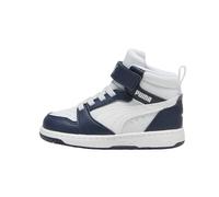 Puma Rebound V6 Milieu Basket Chaussures pour Enfant Hautes Bande Gymnastique